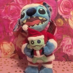 Blue and Red Plush Toy